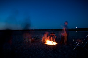 Fire on the Beach